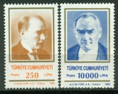 AC- TURKEY STAMP -  REGULAR STAMP WITH THE PORTRAIT OF ATATURK MNH 28 MAY 1992 - Neufs