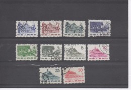 CHINE - Bâtiments Historiques : Shazhouba à Ruijim, Maison Du 1er Aout à Nanchang, Colline De La Pagode (Yun-nan), - Used Stamps