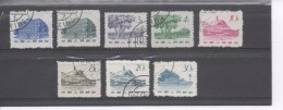 CHINE - Bâtiments Historiques : Shazhouba à Ruijim, Maison Du 1er Aout à Nanchang, Colline De La Pagode (Yun-nan), - Used Stamps