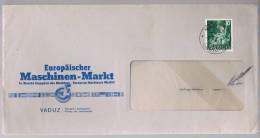 Liechtenstein, 1952, Cover - Cartas & Documentos