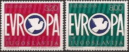 YUGOSLAVIA 1975 European Security And Co-operation Conference Helsinki Set MNH - Unused Stamps