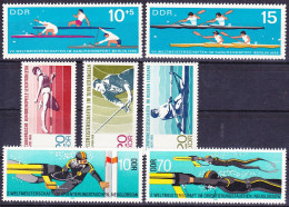 2016-0520 GDR 3 Complete Issues Water Sports, Diving MNH ** - Buceo