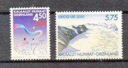 GROENLAND  Timbre Neuf ** De 2000-2002    ( Ref 35 P )  Arctique -glacier- Nouvel An - Ungebraucht