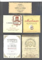Lot De 10 étiquettes De Vin (bon état) - Colecciones & Series