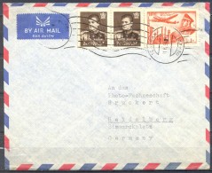Delcampe - 1959 , IRÁN , SOBRE CIRCULADO ENTRE TEHERAN Y ALEMANIA, CORREO AÉREO - Iran