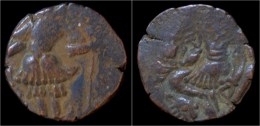 Alchon Huns Hephtalite Toramana II AE Stater - Indian