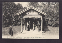 CPA 88 - MARTIGNY-LES-BAINS - Le Tir Dans Le Parc De L'Etablissement - TB PLAN De TIR à La Carabine Cible - Shooting (Weapons)