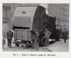 1949 - Iconographie Documentaire - Camion Benne F Genève - FRANCO DE PORT - Camions