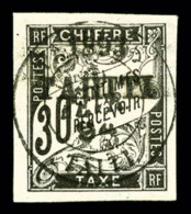 O N°22, 30c Noir, SUP (signé Margues/Brun/certificat)   Qualité: O   Cote: 650 Euros - Used Stamps