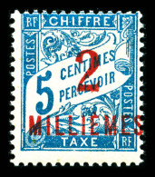 ** N°5/8, Série Timbres De France Surchargés En 1921, Fraîcheur Postale, SUP (certificat)  ... - Unused Stamps