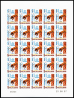 ** N°738, Election Mélanésienne En Feuille Complète De 25 Exemplaires Non Dentelés,... - Unused Stamps