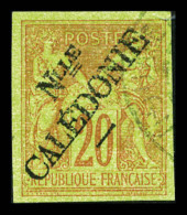 O N°17a, 20c Surcharge Type II, TTB (signé Calves/certificat)   Qualité: O   Cote: 480 Euros - Used Stamps