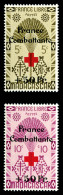 ** N°294C/D, (N° Maury), NON EMIS: Type Ravenela, 10c Lilas Rose Surchargé 'France Combattante +50F... - Unused Stamps
