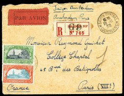 O Ensemble De 5 Lettres Ayant Voyagées Par Avion Dont Voyage 'record Distance Costes-Bell' X2, 'Premier... - Unused Stamps