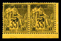 * N°2a, Sans Le Chiffre 89 Tenant à Normal, Coin De Feuille, Très Bon Centrage, TTB... - Unused Stamps