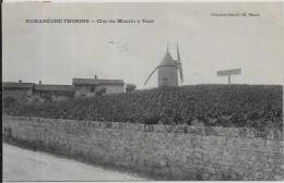 CPA Moulin à Vent Circulé Romanèche Thorins - Windmolens