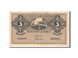 Billet, Estonia, 5 Marka, 1919, Undated, KM:45a, TB+ - Estland