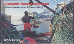 Greenland 1993 Queen & Crabs Booklet ** Mnh (32506) - Markenheftchen