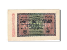 Billet, Allemagne, 20,000 Mark, 1923, 1923-02-20, KM:85a, TTB+ - 20.000 Mark