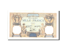 Billet, France, 1000 Francs, 1 000 F 1927-1940 ''Cérès Et Mercure'', 1938 - 1 000 F 1927-1940 ''Cérès Et Mercure''