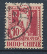 Indochine YT Taxe 8 Obl - Timbres-taxe