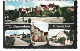 Deutschland - 7164 Obersontheim / Kr. Schwäbisch Hall - Alte Ansichten - Schwaebisch Hall