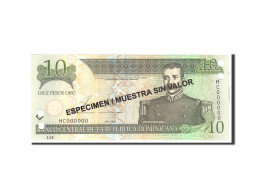 Billet, Dominican Republic, 10 Pesos Oro, 2003, Undated, KM:168s3, NEUF - Dominikanische Rep.