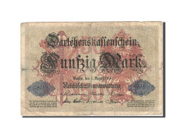 Billet, Allemagne, 50 Mark, 1914, 1914-08-05, KM:49b, B - 50 Mark