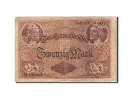 Billet, Allemagne, 20 Mark, 1914, 1914-08-05, KM:48b, B+ - 20 Mark