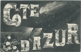 06 - COTE D'AZUR - Nice - Train 1905 - Schienenverkehr - Bahnhof