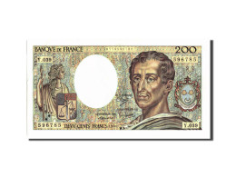 Billet, France, 200 Francs, 200 F 1981-1994 ''Montesquieu'', 1986, 1986, TTB+ - 200 F 1981-1994 ''Montesquieu''