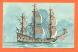 CPA  Illustrateur HAFFNER - Bateau - Voilier - Vaisseau  " Flute " - Haffner