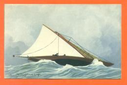 CPA  Illustrateur HAFFNER - Bateau - Voilier - Vaisseau  " Yachts Au Bas Ris " - Haffner