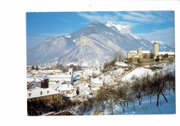 74 - FAVERGES - Vue Générale LE CHATEAU SOUS LA NEIGE - 1991 - - Faverges