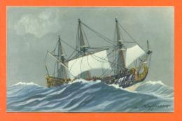 CPA  Illustrateur HAFFNER - Bateau - Voilier - Vaisseau  " Le Soleil Royal " - Haffner