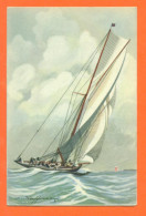 CPA  Illustrateur HAFFNER - Bateau - Voilier - Vaisseau  " Yacht De La Grande Classe " - Haffner