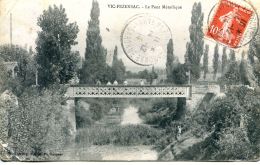 N°51119 -cpa Vic Fezensac -le Pont Métalique- - Vic-Fezensac