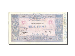 Billet, France, 1000 Francs, 1 000 F 1889-1926 ''Bleu Et Rose'', 1924 - 1 000 F 1889-1926 ''Bleu Et Rose''