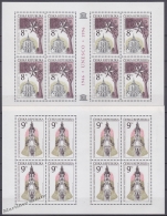 Czech Republic - Tcheque 1996 Yvert 117-18 Monuments - Sheetlet -  MNH - Unused Stamps