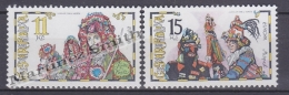 Czech Republic - Tcheque 1998 Yvert 177-78 Europa Cept. National Festivals  MNH - Unused Stamps