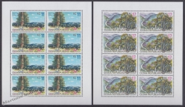 Czech Republic - Tcheque 1999 Yvert 210-11 Europa Cept. Parks & Natural Reserves - Sheetlet - MNH - Ungebraucht