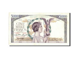 Billet, France, 5000 Francs, 5 000 F 1934-1944 ''Victoire'', 1935, 1935-07-11 - 5 000 F 1934-1944 ''Victoire''