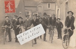 SEGRE - Cyclistes  ( Carte-photo ) - Segre
