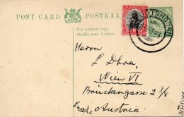 Afrique Du Sud Entier Postal Pour L'Autriche 1926 - Storia Postale