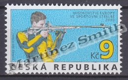 Czech Republic - Tcheque 2003 Yvert 336, European Shooting Championships  - MNH - Unused Stamps