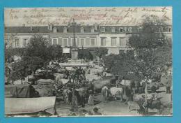 CPA LABOUCHE 444  - Métier Marchands Ambulants Le Marché Aux Bestiaux SAINT GAUDENS 31 - Saint Gaudens