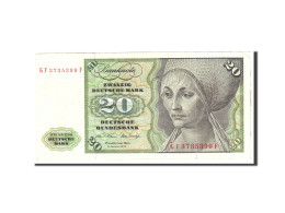 Billet, République Fédérale Allemande, 20 Deutsche Mark, 1970, 1970-01-02 - 20 Deutsche Mark