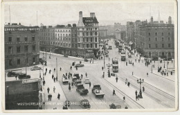 Westmoreland Street And O' Connell Bridge , Dublin  Tram  Buildind Irish Independant - Dublin