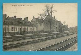 CPA - Chemin De Fer La Gare CHAMARANDE 91 - Sonstige & Ohne Zuordnung