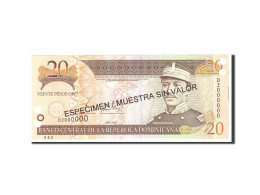 Billet, Dominican Republic, 20 Pesos Oro, 2002, Undated, KM:169s2, NEUF - Dominicaine